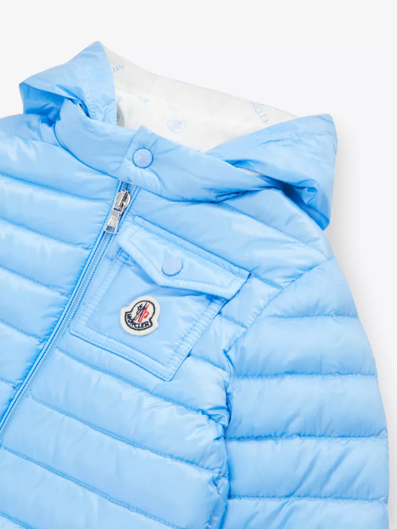 Light blue moncler jacket best sale