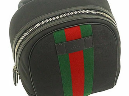 Gucci canvas store backpack