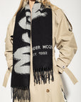 Alexander McQueen Graffiti Scarf