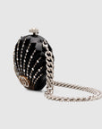 Gucci Shell Shaped Minaudière with Crystals