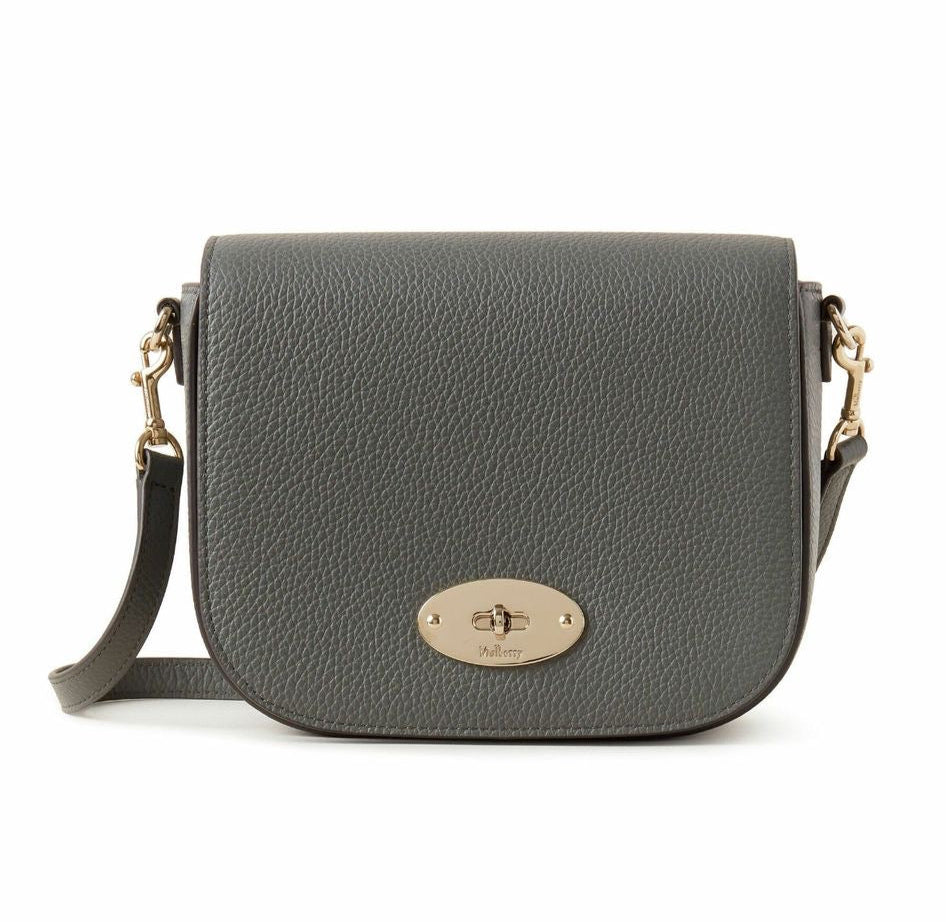 Mulberry Small Classic Grain Charcoal