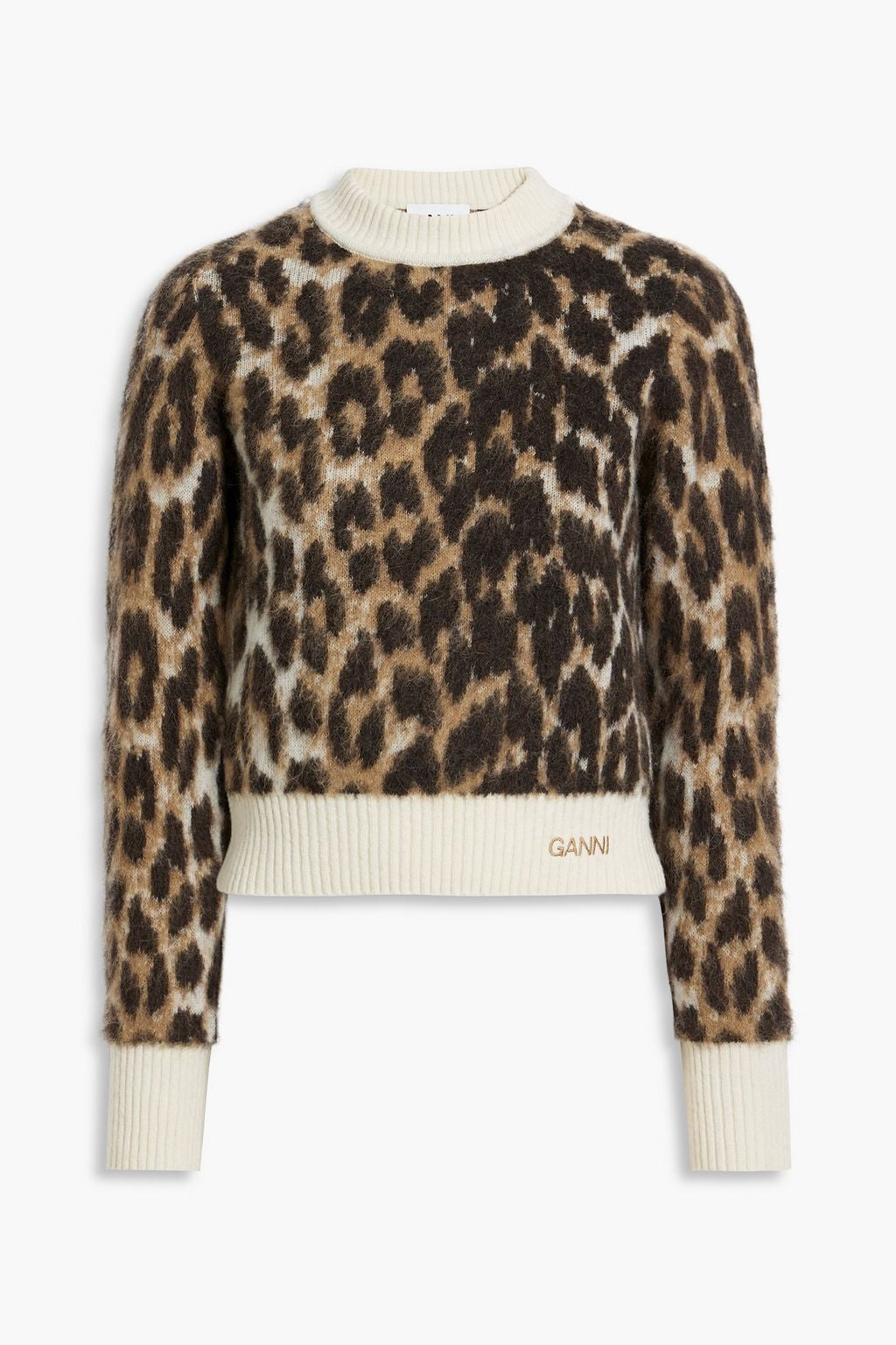 Ganni Jacquard sweatshirt