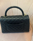 Pre Loved Chanel Coco Top Handle Handbag