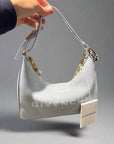 Givenchy Small Moon Cut Hobo Bag