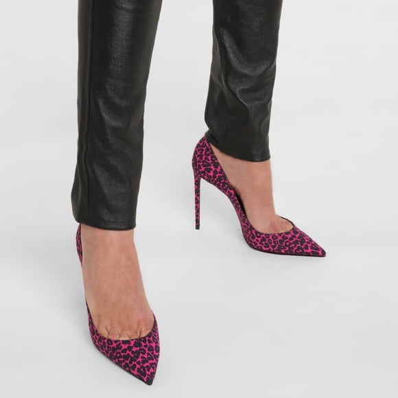 Pink hot sale ysl heels