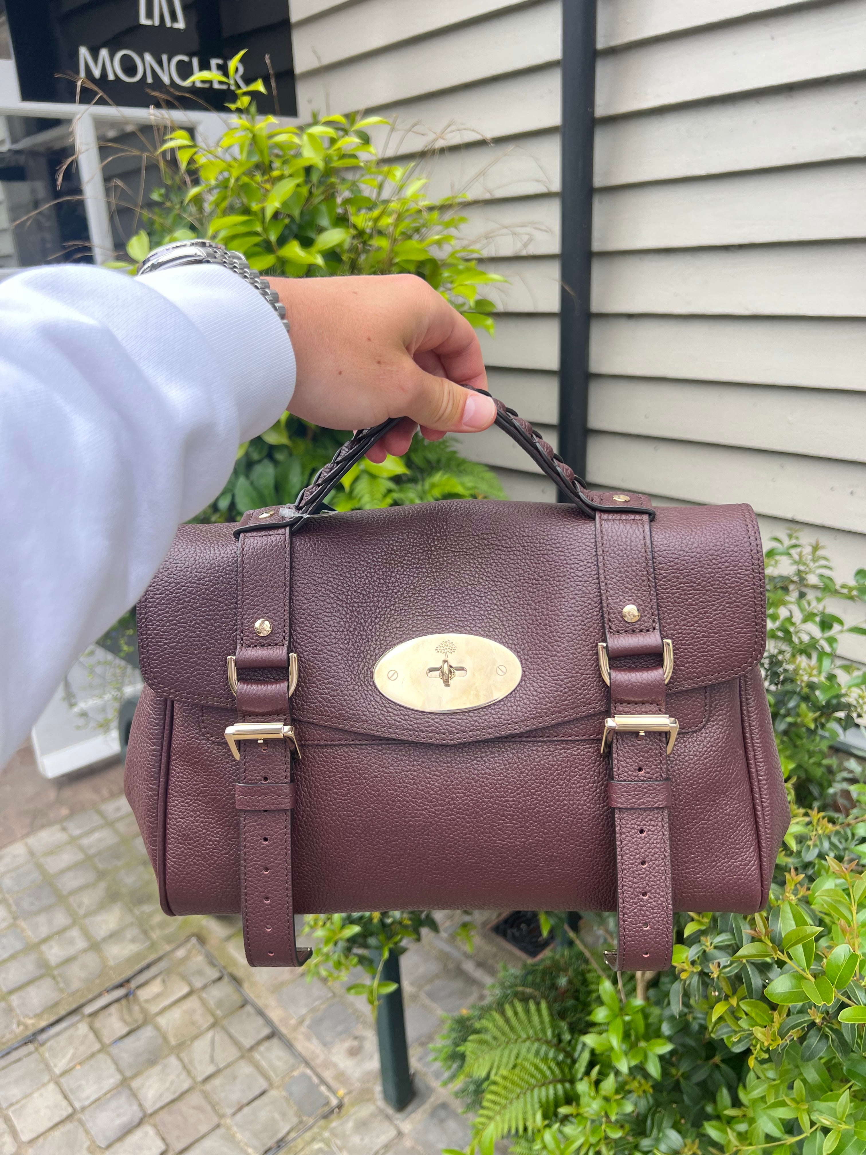 Mulberry best sale alexa oxblood