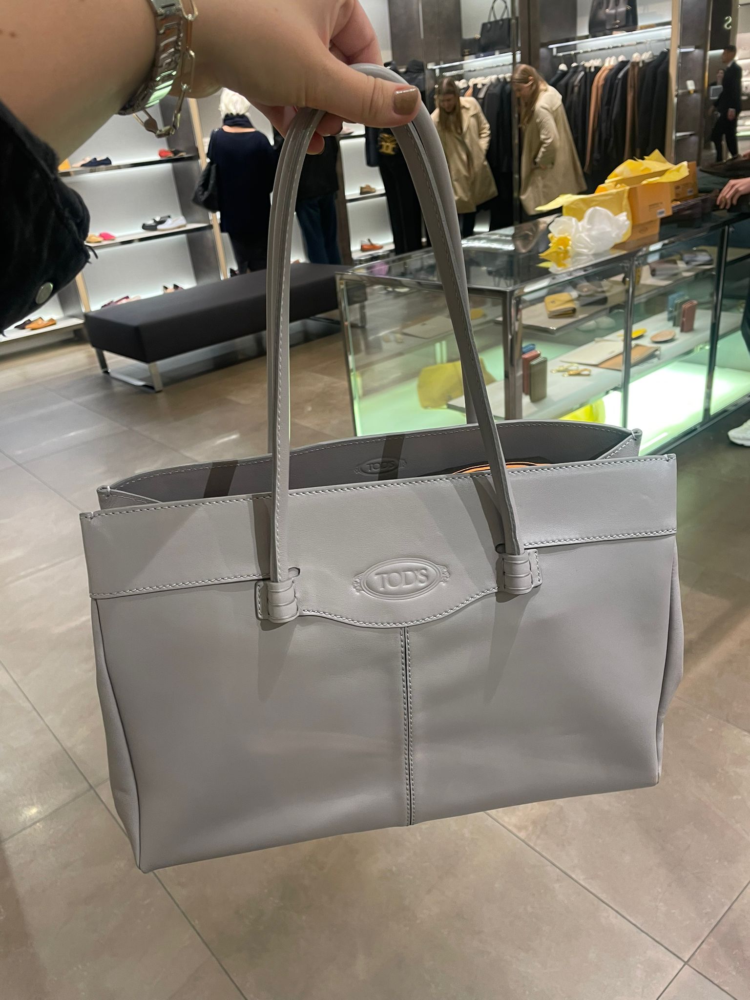 Tods Mocassinio Tote Bag