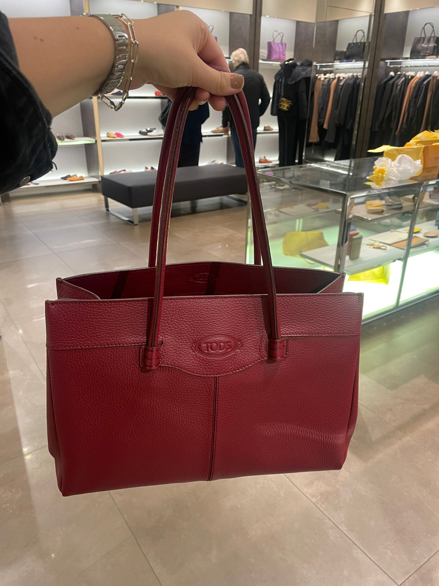 Tods Mocassinio Tote Bag