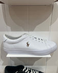 Ralph Lauren Mens Leather Trainers